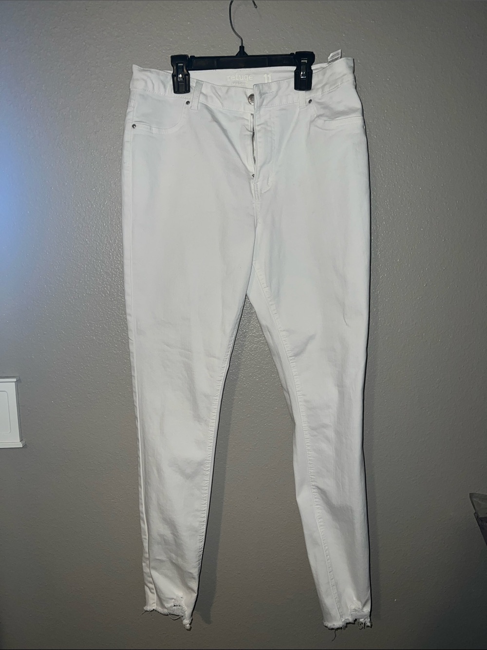 refuge White Skinny Jeans